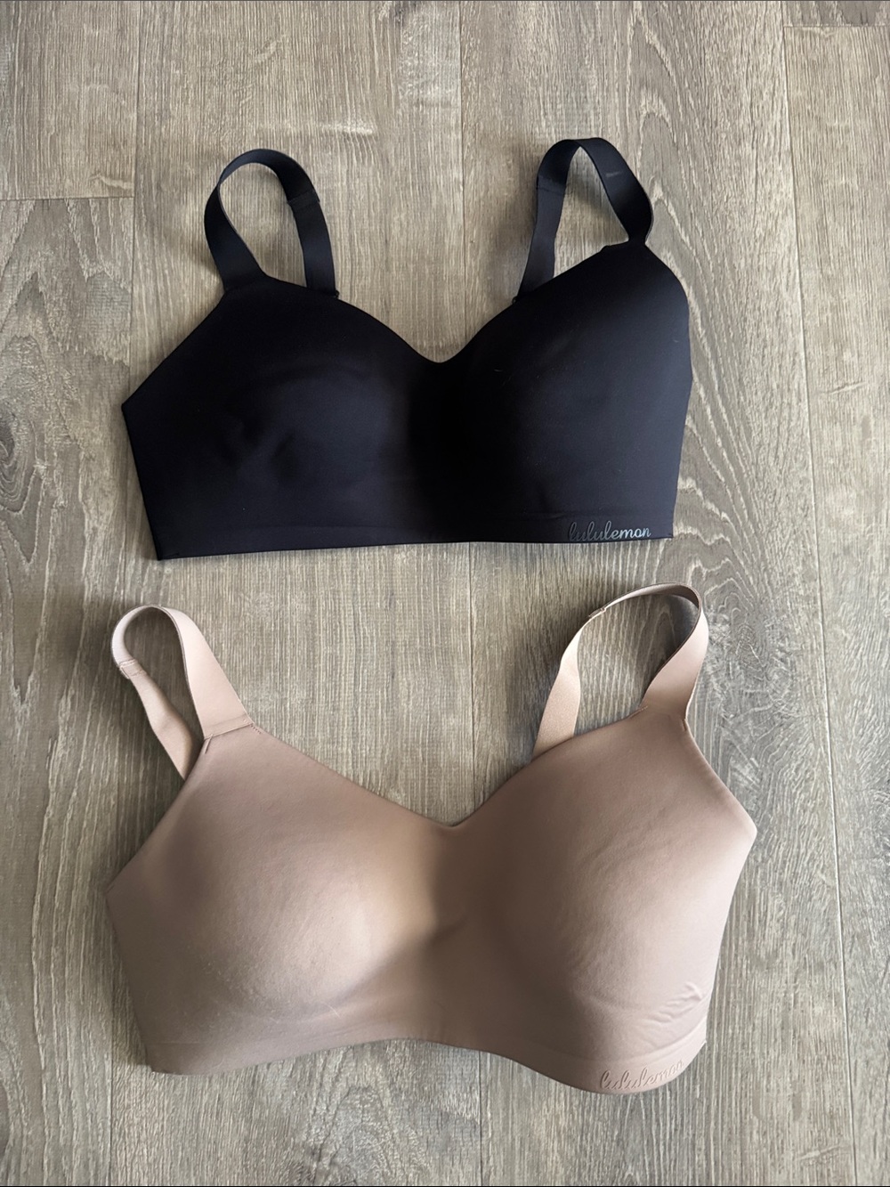 Lululemon athletica Black and Nude